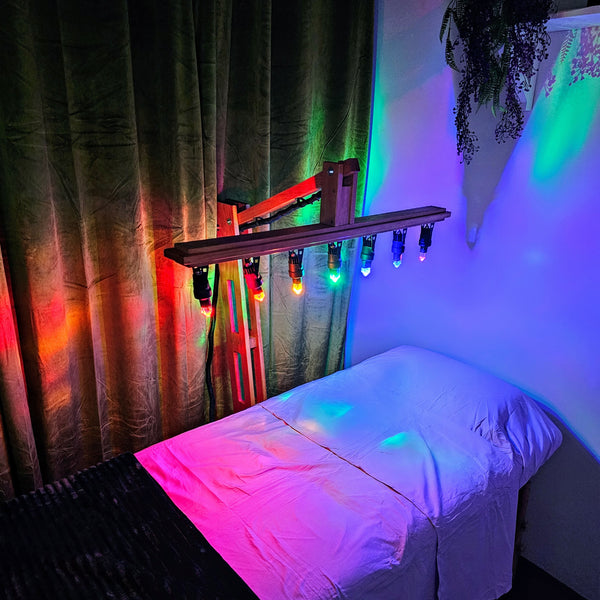 🌟 Crystal Light Bed Meditation Room 🌈✨