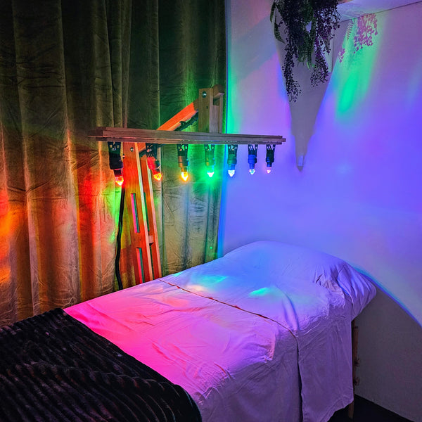 🌟 Crystal Light Bed Meditation Room 🌈✨