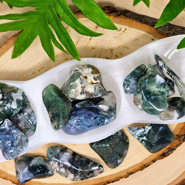 Green deals moss agate