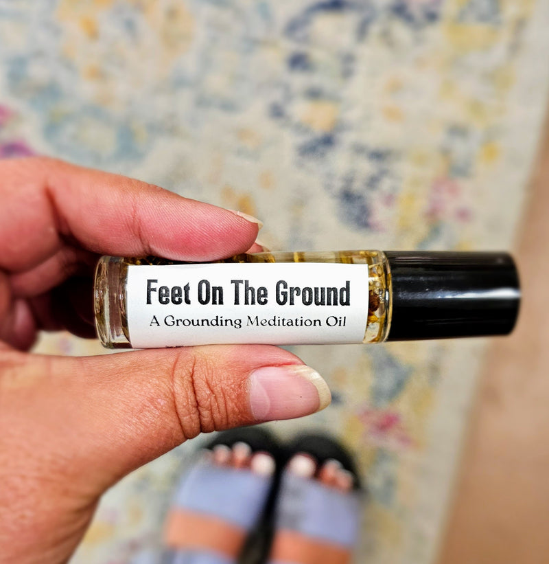 Feet On The Ground 👣 Grounding Meditation Oil