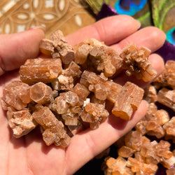 Aragonite Star Clusters - Get Connected And Centered