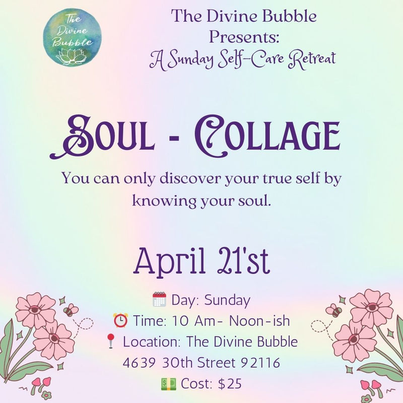 🎨 April 21'st 🎨 Soul-Collage - A Self-Care Retreat