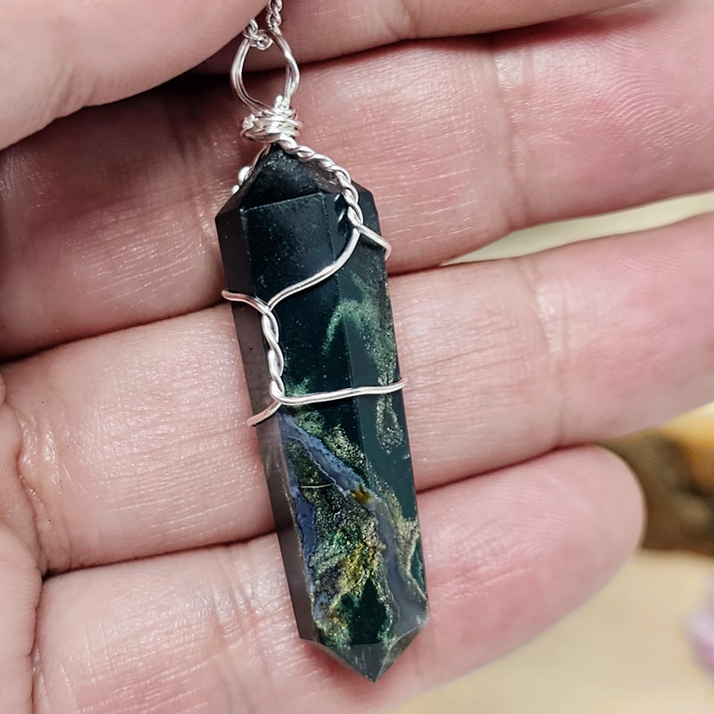 Bloodstone Necklace - For Power & Protection