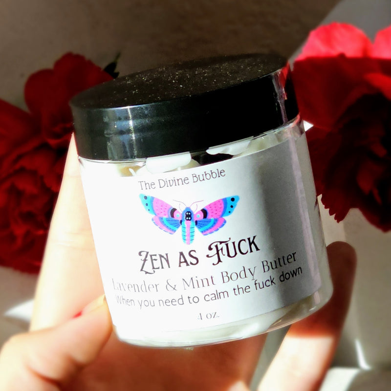 Zen as Fuck 💜💚 Lavender & Mint Body Butter