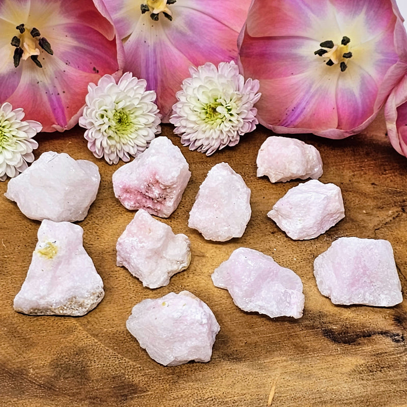 Raw Pink Aragonite - Calming Energy To Help Your Heart