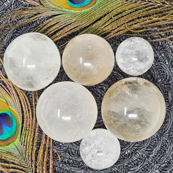 Clear Quartz Sphere 🔮 Awaken Your Intuition