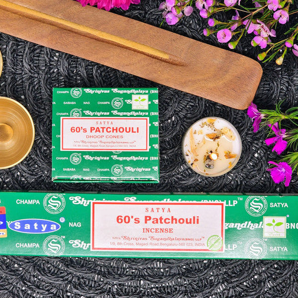 60's Patchouli Incense - Opening Your Heart