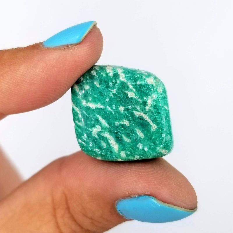 Amazonite Tumbled Stone - Find Peace In A Hectic World