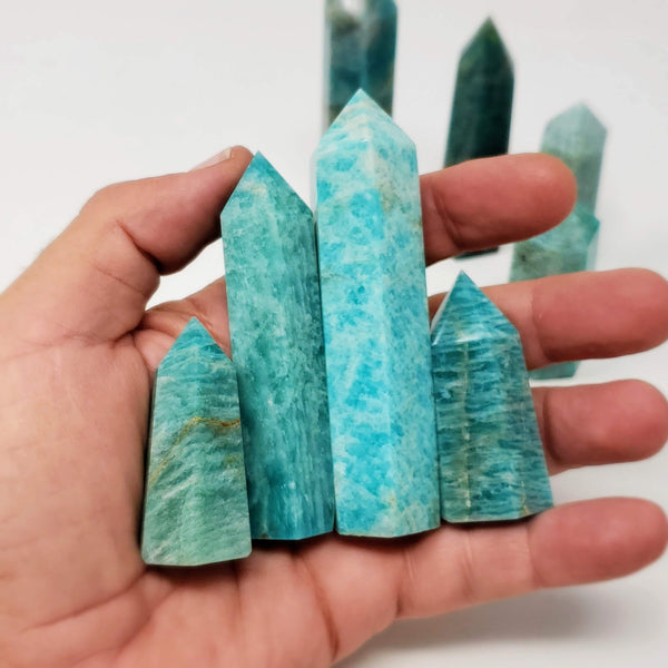 Amazonite Points - For When You Need To Find Your Joy