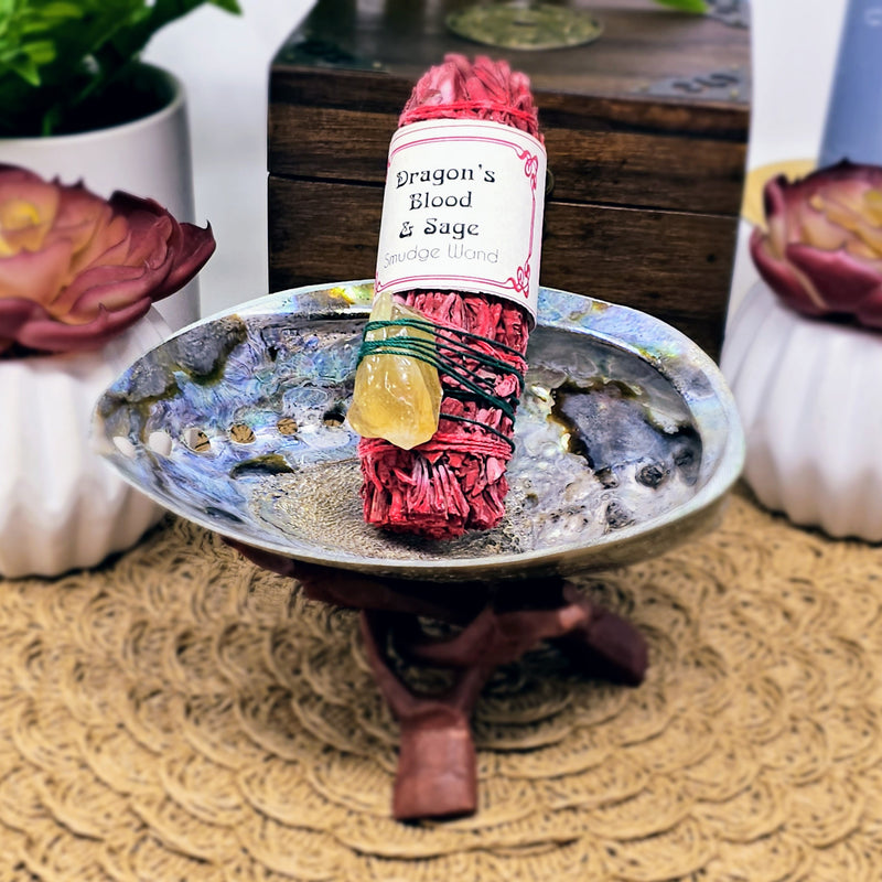 Dragon's Blood Sage Smudge Bundle - For Banishing Evil and Amplified Healing
