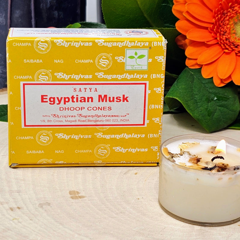 Egyptian Musk Incense Cones & Sticks - The Go To For Magickal Work