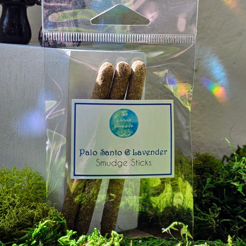 Handmade Smudge Incense Sticks - Palo Santo and Your Choice of Flavor!