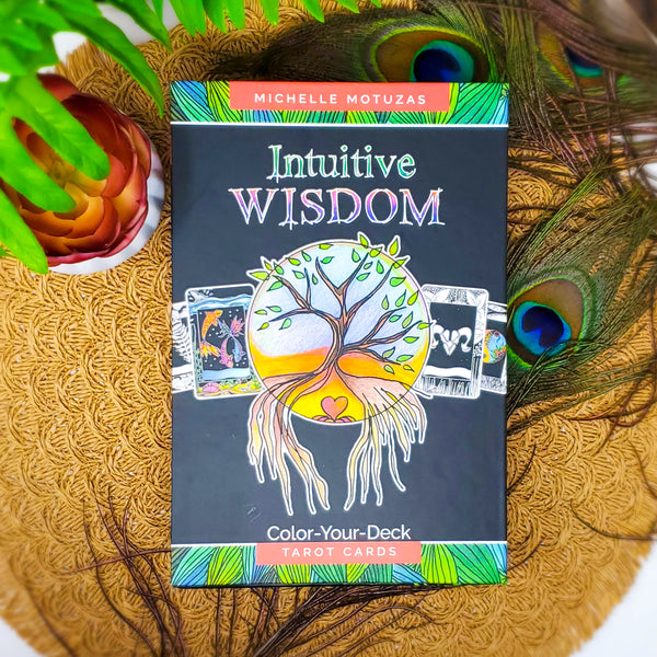 Intuitive Wisdom Color Your Own Tarot Deck 🎨🔮 Tap into Creativity & Intuition