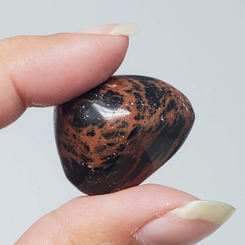 Mahogany Obsidian Tumbled Stones - For Protection Against Bad Juju