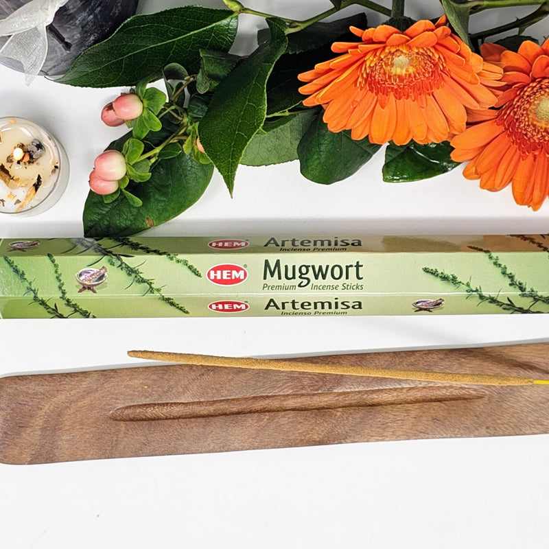 Mugwort Incense Sticks - Perfect for Deep Reflection and Meditation
