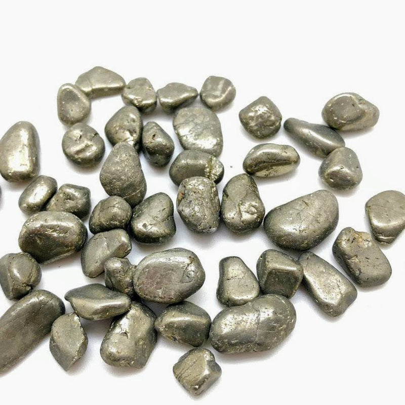 Pyrite Tumbled Stones - For Your True Worth