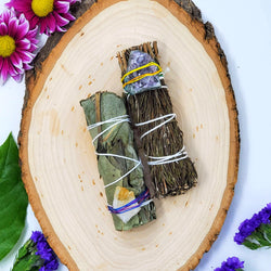 Rosemary and Eucalyptus Smudge Bundle - For Guidance From Your Higher Self