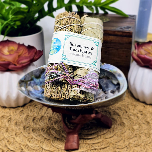 Rosemary and Eucalyptus Smudge Bundle - For Guidance From Your Higher Self