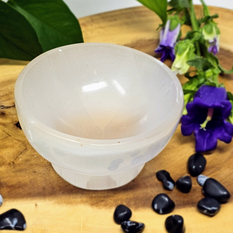 Clear Selenite Bowl - To Make Some Serious Magic