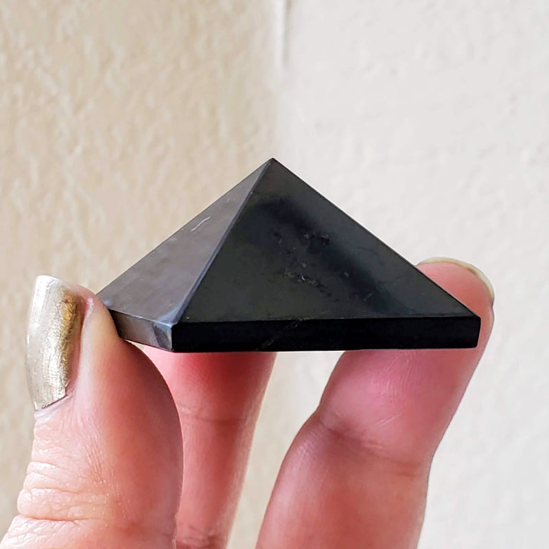 Shungite Pyramids - For Deep Energetic Cleansing