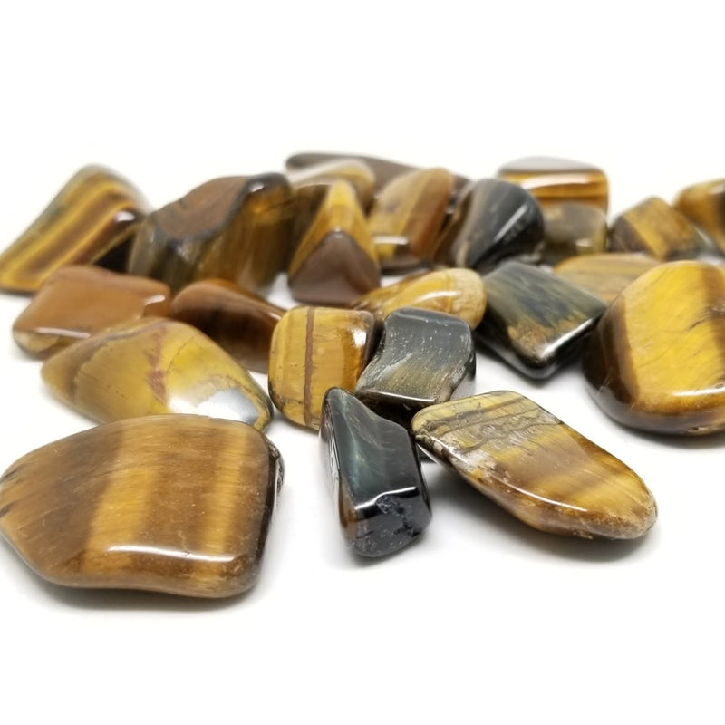 Tiger's Eye Tumbled Stones - Guides You To Your Highest Truth