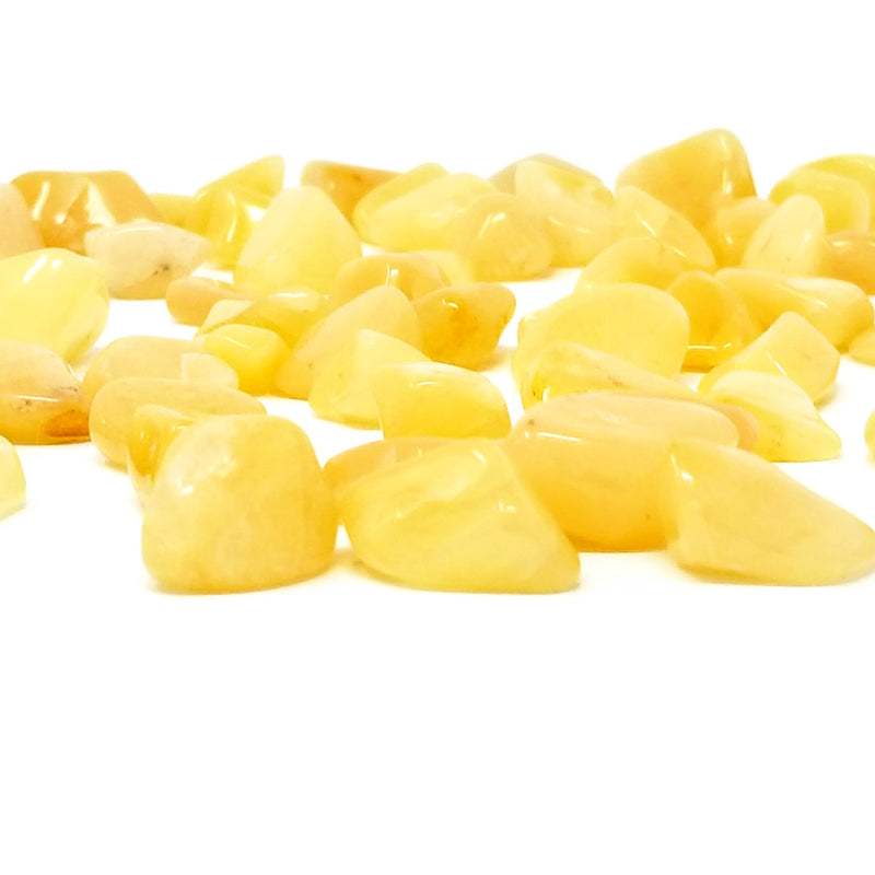 Yellow Jasper Tumbled Stones - For A Boost Of Happiness